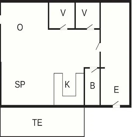 Prázdninový dům 6 Person In